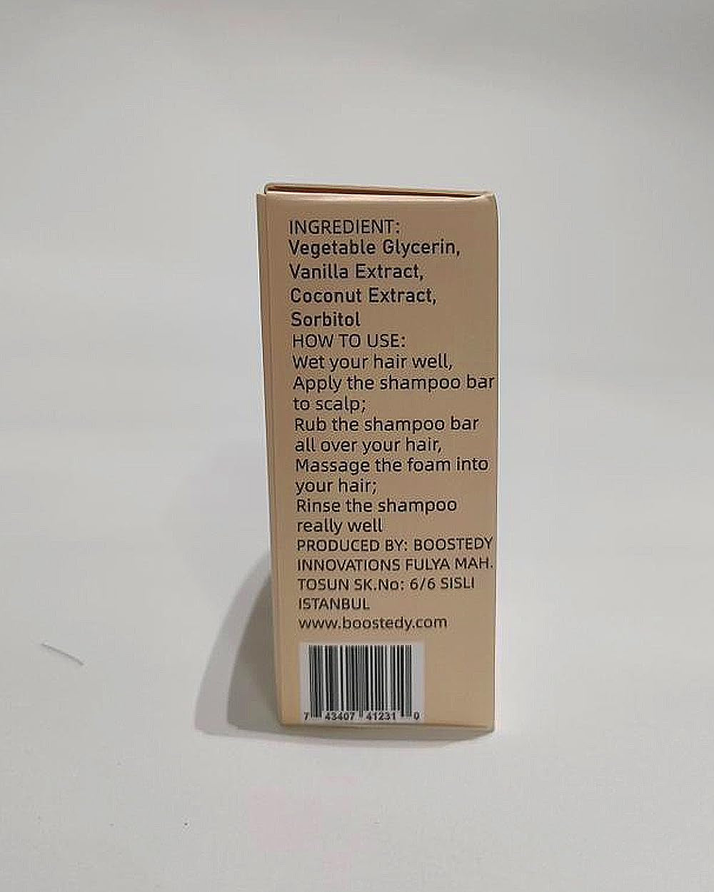 Vanilla Coconut Shampoo Bar - Natural Hair Care for Silky Smoothness, Nourishment, and Volume - Paraben-Free - Tropical Scent Suitable for All Hair Types, 3.2 Oz