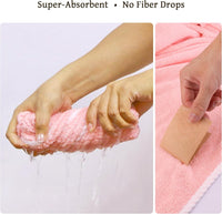 Towel Wrap Women Shower Robe Adjustable Closure Bathrobe with Hair Drying Towel & Spa Wraps